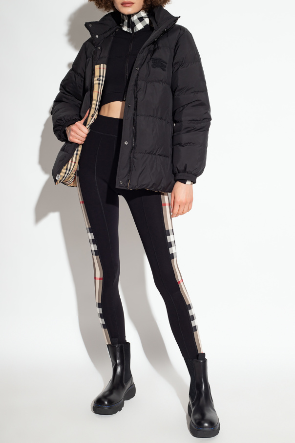 Burberry 'Madden' checked leggings | Women's Clothing | Vitkac